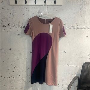 Elegant Colorblock Dress